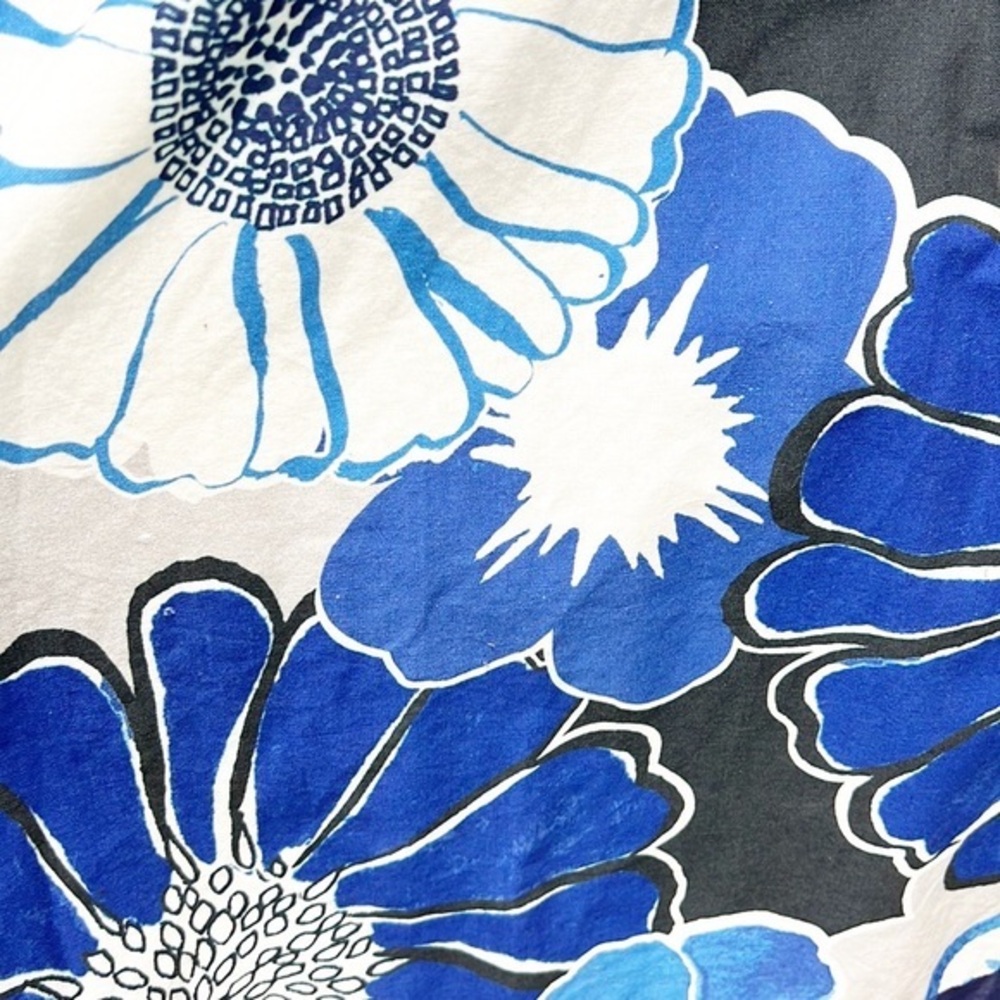 ModCloth Verve for Versailles blue floral fit and flare dress size Small - Picture 9 of 13